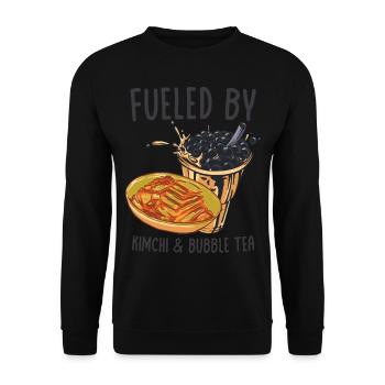 Kimchi - Unisex Pullover - Schwarz - Vorne - Alina (178cm) & Michal (187cm)