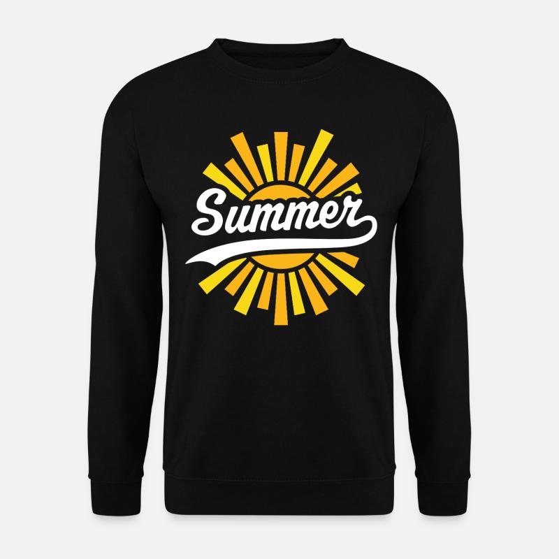 Summer Sun - Unisex Sweatshirt - black