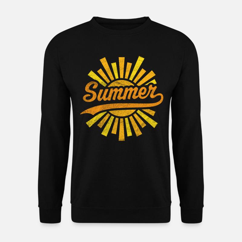 Summer Sun - Unisex Sweatshirt - black