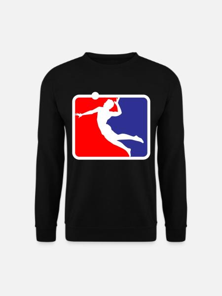 Volleyball | de volleyball de plage Les couleurs peuvent être changées - Sweat-shirt Unisexe - noir