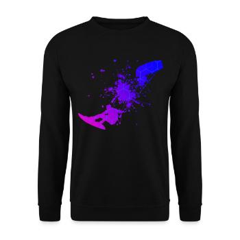 Femmes Kitesurf Kitesurf Hommes Kitesurf Kitesurf - Sweat-shirt Unisexe - noir - Devant - Alina (178cm) & Michal (187cm)