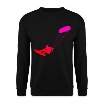 Kitesurf Kitesurf Kiten Kitesurfer Hommes - Sweat-shirt Unisexe - noir - Devant - Alina (178cm) & Michal (187cm)