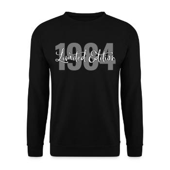 Édition limitée 1984 - Sweat-shirt Unisexe - noir - Devant - Alina (178cm) & Michal (187cm)