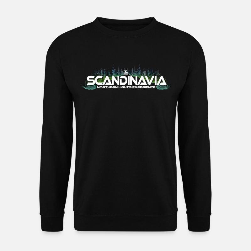 Scandinavia - Northern Lights Experience - Unisex Pullover - Schwarz