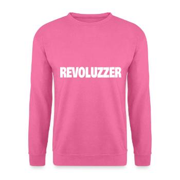 REBELL, REVOLUZZER! Riot shirt - Unisex Sweatshirt - pink - Front