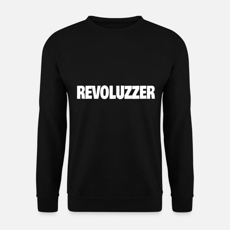 REBELL, REVOLUZZER! Aufstand Shirt - Unisex Pullover - Schwarz