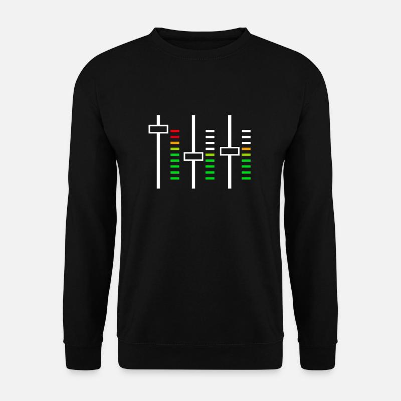 Deejay DJ Knob Table de mixage mélangeur de volume - Sweat-shirt Unisexe - noir