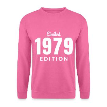 Geboren 1979 - Unisex Pullover - Pink - Vorne