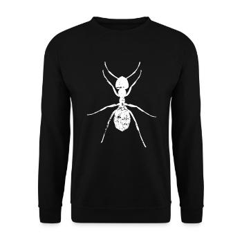 Ants ant gift insect animal nature insects - Unisex Sweatshirt - black - Front - Alina (178cm) & Michal (187cm)