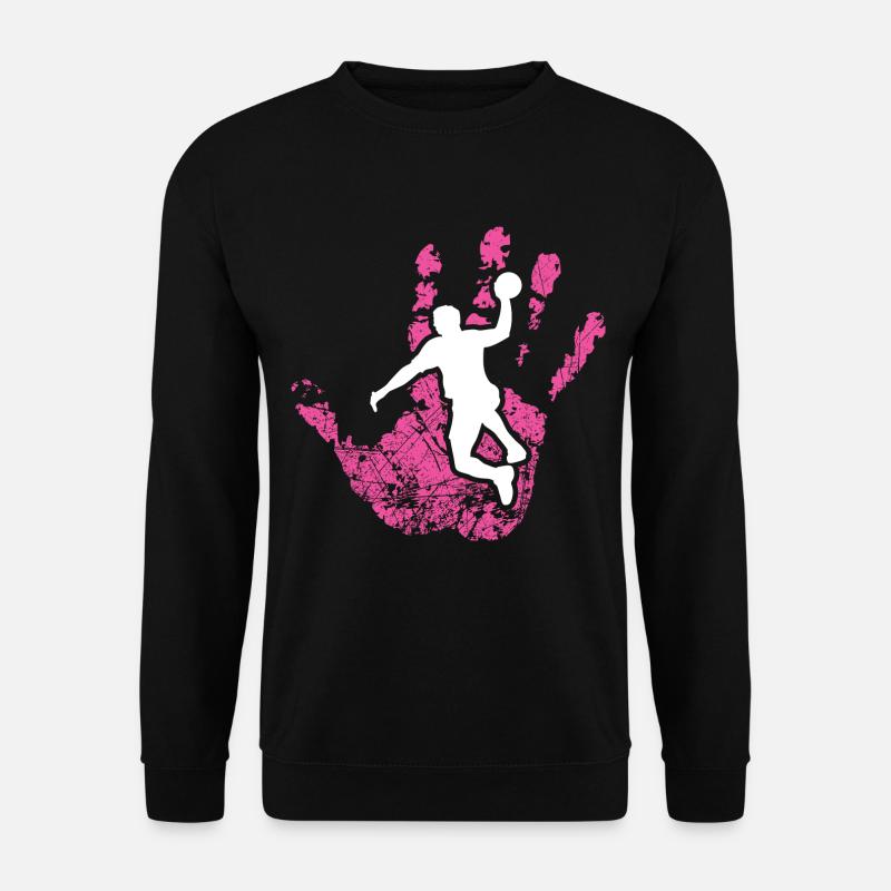 Handball - Unisex Pullover - Schwarz