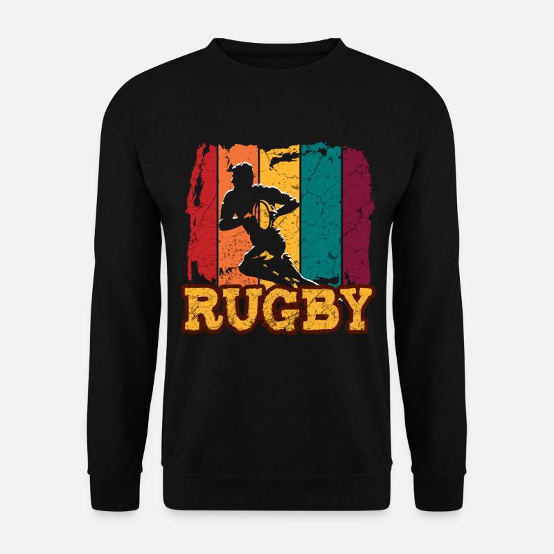 Rugby - Sweat-shirt Unisexe - noir