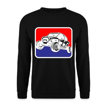 Beach Buggy Holiday Desert Buggy | Colors can be changed - Unisex Sweatshirt - black - Front - Alina (178cm) & Michal (187cm)