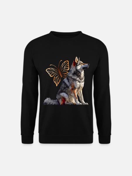 Elkhound - Unisex Sweatshirt - black
