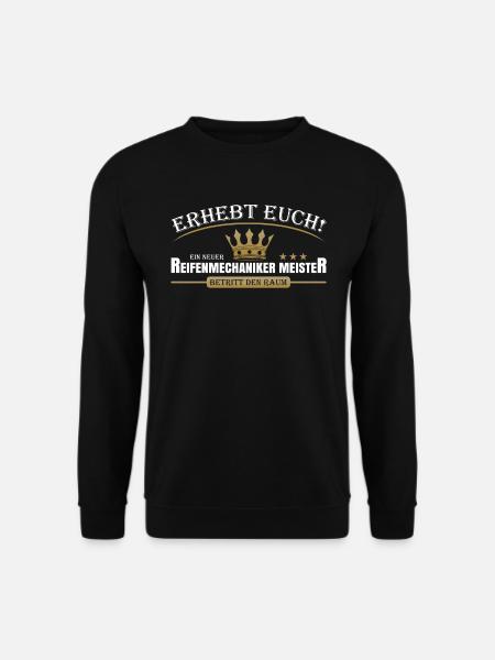 Reifenmechaniker Meister - Unisex Pullover - Schwarz