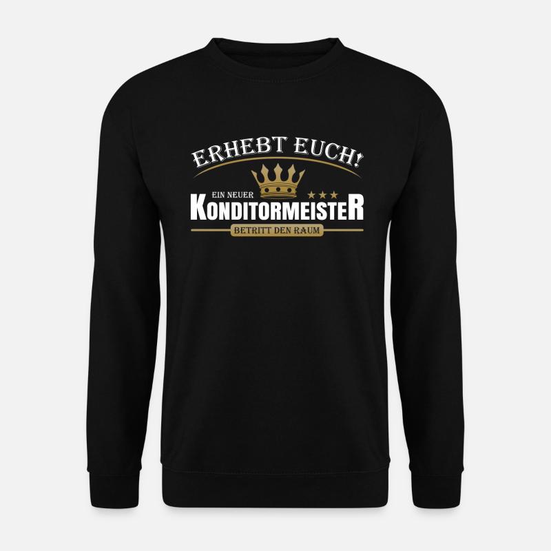 Konditormeister - Unisex Pullover - Schwarz