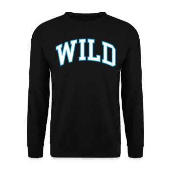 Sauvage - Sweat-shirt Unisexe - noir - Devant - Alina (178cm) & Michal (187cm)