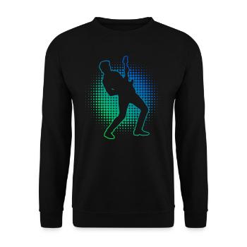 guitare acoustique guitare classique guitare électrique - Sweat-shirt Unisexe - noir - Devant - Alina (178cm) & Michal (187cm)