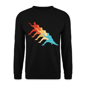 Arts Martiaux Wushu Kungfu Femmes Kung Fu Hommes - Sweat-shirt Unisexe - noir - Devant - Alina (178cm) & Michal (187cm)