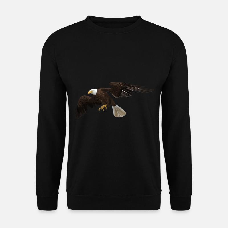 Eagle - Unisex Sweatshirt - black