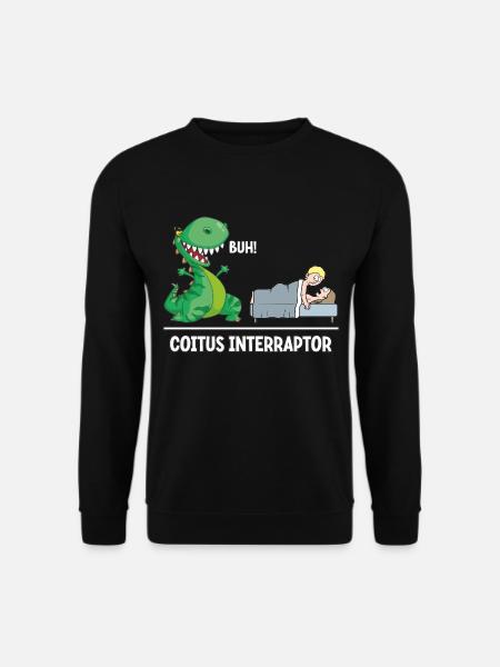 Coitus Interraptor - Unisex Pullover - Schwarz