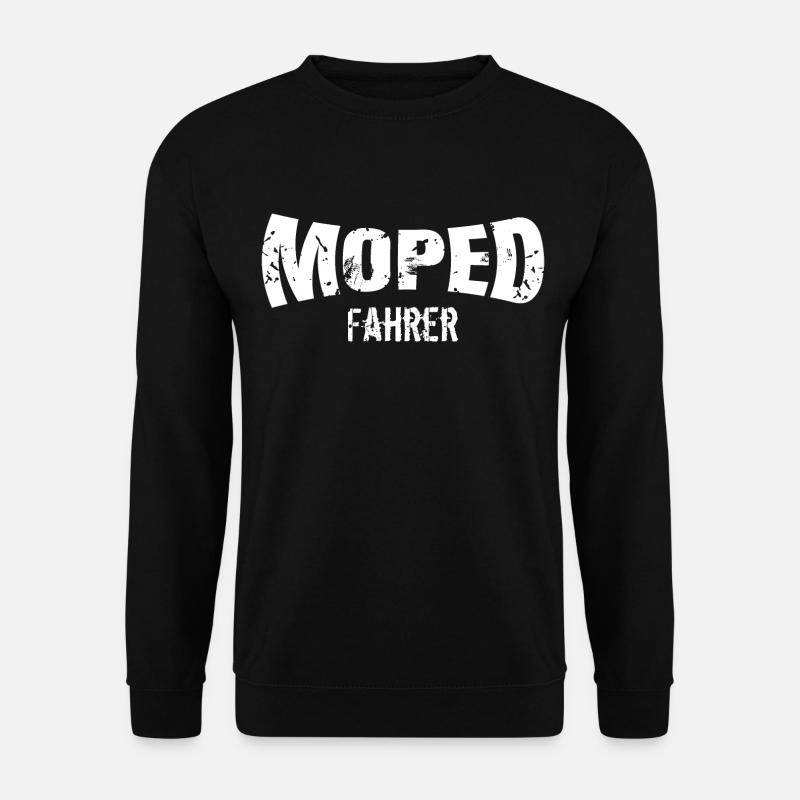 Moped driver - Unisex Sweatshirt - black