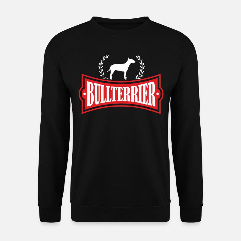 Bullterrier Hunderasse - Unisex Pullover - Schwarz