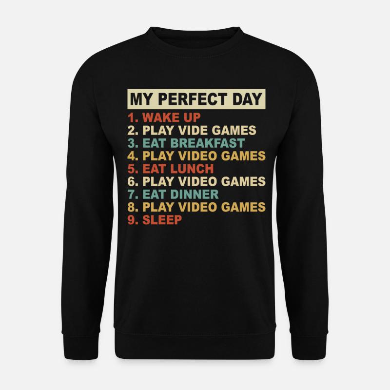 Gaming Retro Gift Idea - Unisex Sweatshirt - black