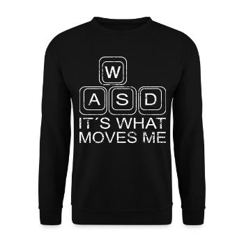 Idée cadeau rétro de jeu - Sweat-shirt Unisexe - noir - Devant - Alina (178cm) & Michal (187cm)