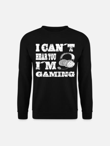 Gaming Retro Geschenkidee - Unisex Pullover - Schwarz