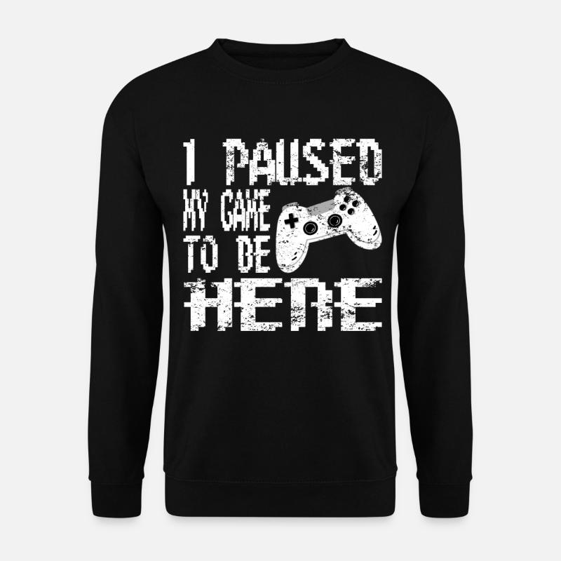 Gaming Retro Geschenkidee - Unisex Pullover - Schwarz