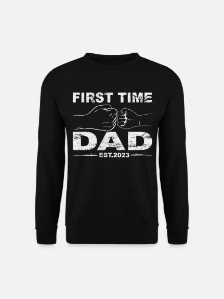 Tenue de papa rétro pour la fête des pères - Sweat-shirt Unisexe - noir