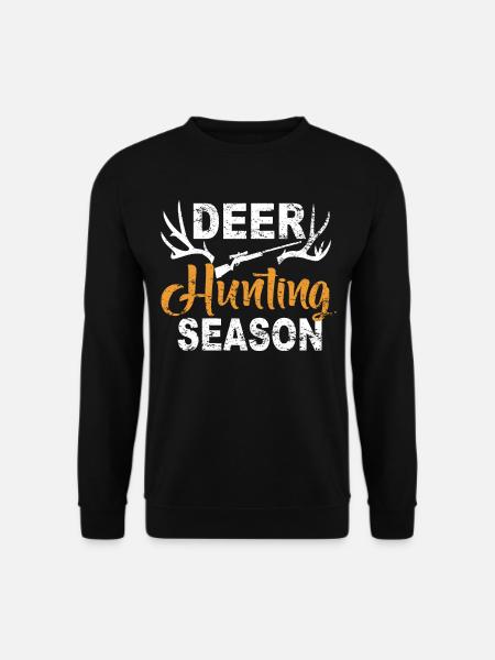 Hunter Jagt.Hirsch Gift Idea - Unisex Sweatshirt - black