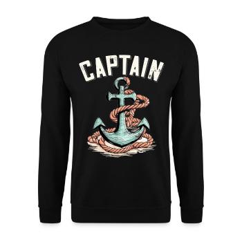 rafting, canotage, montagne, navigation de plaisance - Sweat-shirt Unisexe - noir - Devant - Alina (178cm) & Michal (187cm)