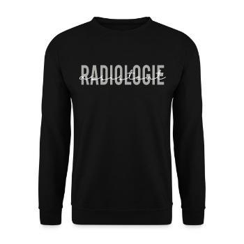 MTRA Medizinisch-Technischer Radiologie Mta - Unisex Pullover - Schwarz - Vorne - Alina (178cm) & Michal (187cm)