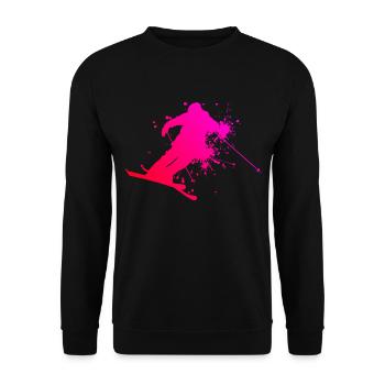 Freestyle Ski Herren Slopestyle Ski Freestyle - Unisex Pullover - Schwarz - Vorne - Alina (178cm) & Michal (187cm)
