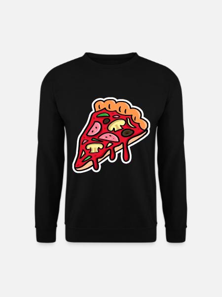 pizza pizzaiolo - Sweat-shirt Unisexe - noir
