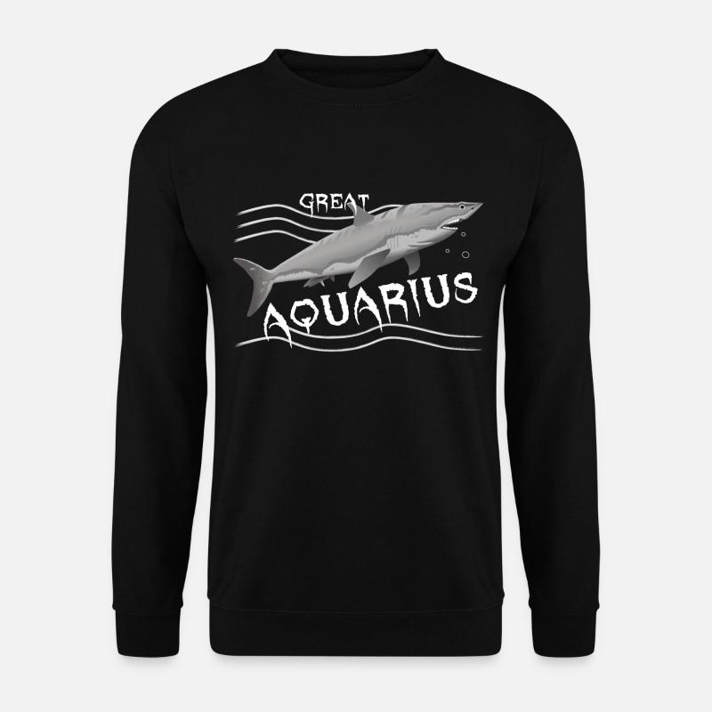 Wassermann Sternzeichen Wassermann - Unisex Pullover - Schwarz