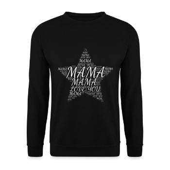 Mother's Day Gamer Mom Gift Idea Funny - Unisex Sweatshirt - black - Front - Alina (178cm) & Michal (187cm)