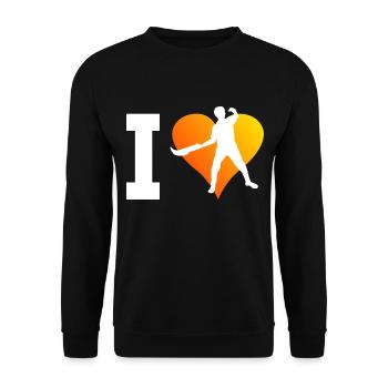 Jai Alai Pelote Basque Pelote Pelote Homme vasca - Sweat-shirt Unisexe - noir - Devant - Alina (178cm) & Michal (187cm)