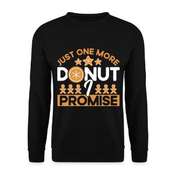 Gingerbread Baking Cookies Baking Gingerbread Gesche - Unisex Sweatshirt - black - Front - Alina (178cm) & Michal (187cm)