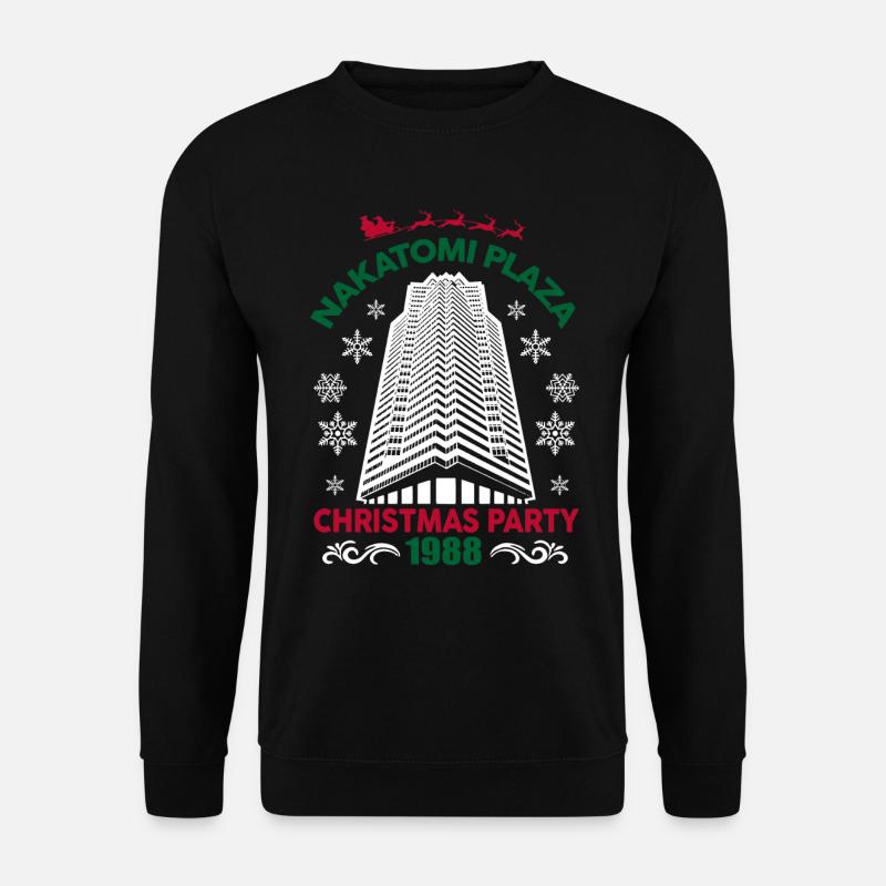 nakatomi plaza - Unisex Pullover - Schwarz