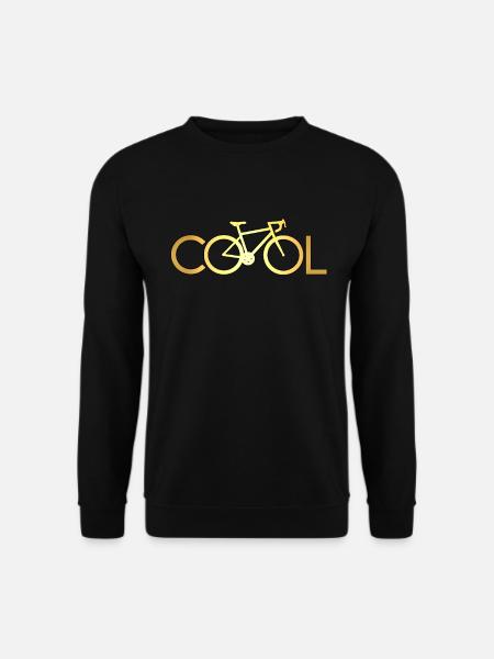 Vélo de route cycliste cool bike - Sweat-shirt Unisexe - noir