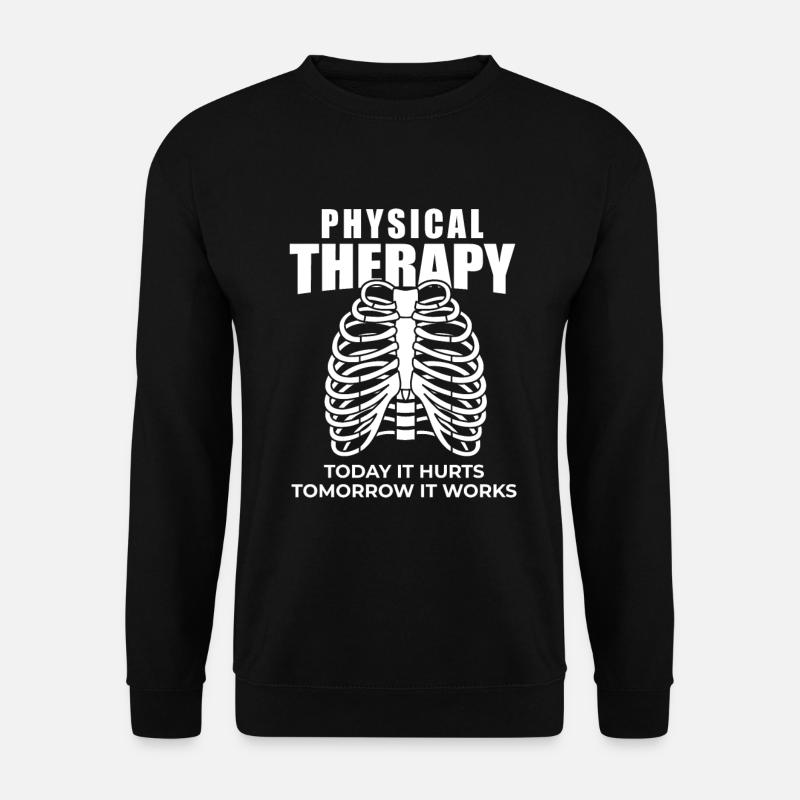 Physio Therapie - Unisex Pullover - Schwarz