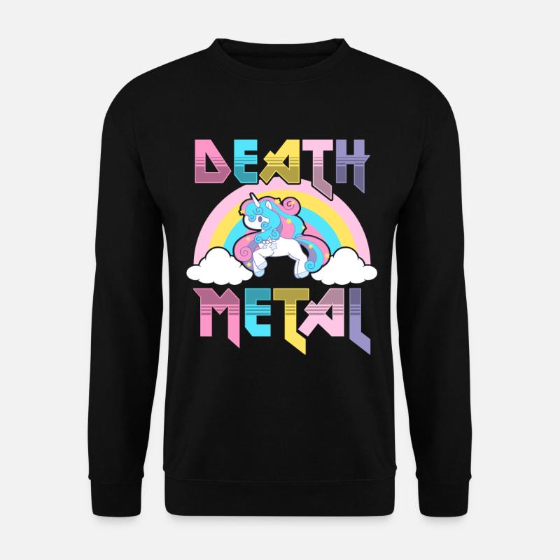 Death Metal - Unisex Pullover - Schwarz