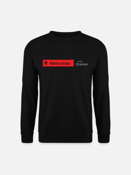 Tarkov - Killed in Action lettering - Unisex Sweatshirt - black