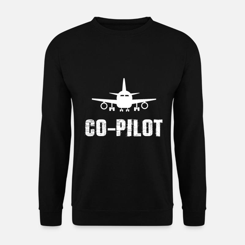 Co-Pilot - Unisex Pullover - Schwarz