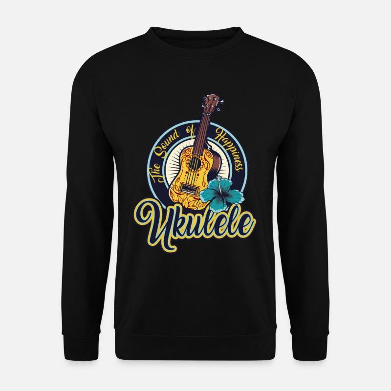 Ukulele - Sound of Happiness - Unisex Pullover - Schwarz