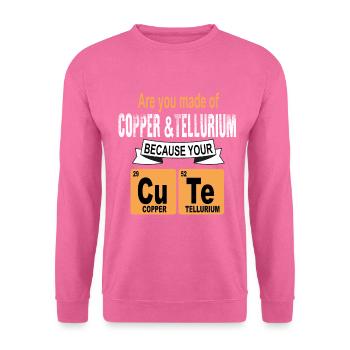 Mignonne - Sweat-shirt Unisexe - rose - Devant