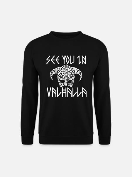 Valhalla - Sweat-shirt Unisexe - noir