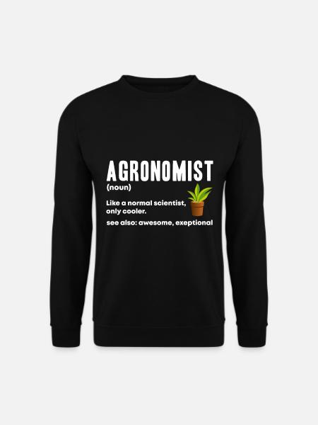 agronome - Sweat-shirt Unisexe - noir